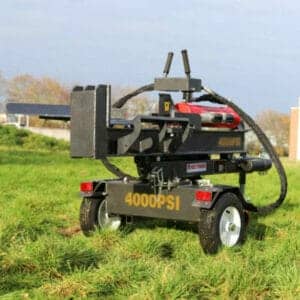 New product photos of the 22 t log splitter (HS22325)