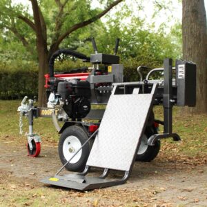 New product photos of the 22 t log splitter (HS22325)