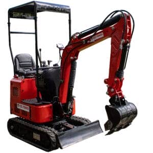 Minibagger von HZC Power, Kettenbagger, BKB850K
