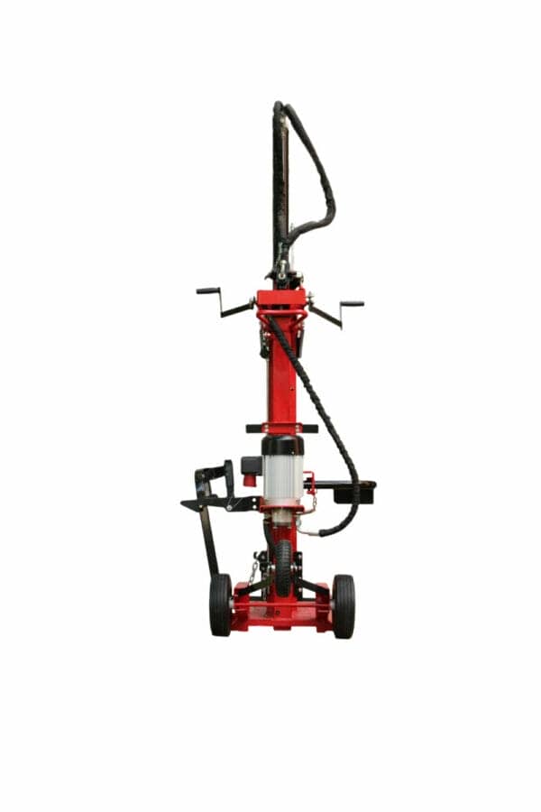 9 t upright wood splitter with 400V/4300W electric motor